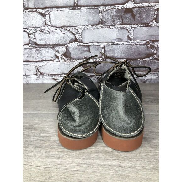 Sperry Top Sider Gray Black Leather Oxfords Lace Up Shoes Men Sz 11.5M US/45EU main image 16
